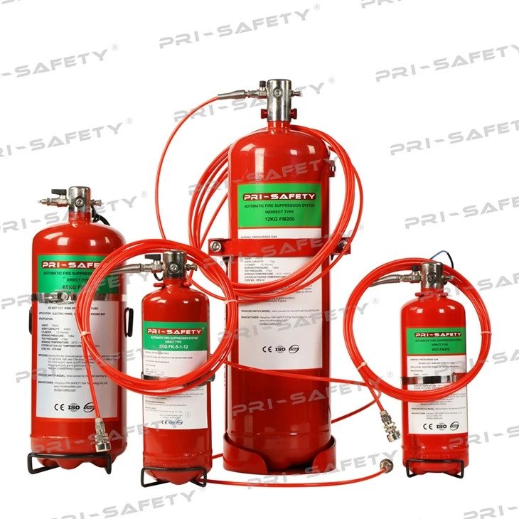 Sisteme automate de stingere a incendiilor pentru dulap electric Sistem de incendiu FM200