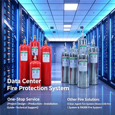 Novec 1230 Sistem de incendiu FK5-1-12 Pentru Protecția Camerei Electrice și a Camerei de Comandă Centrale